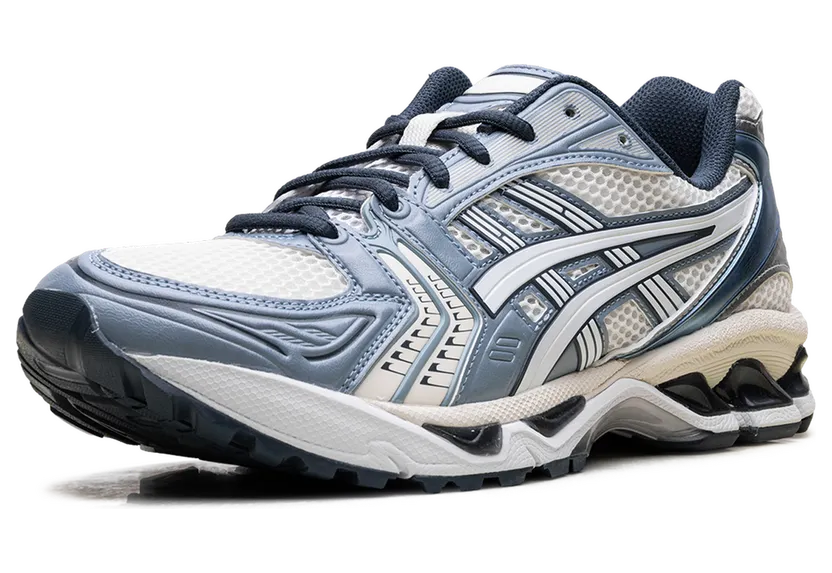 Asics GEL-Kayano 14 “Cream Raw Indigo”: Creme mit blauer Kante (3)