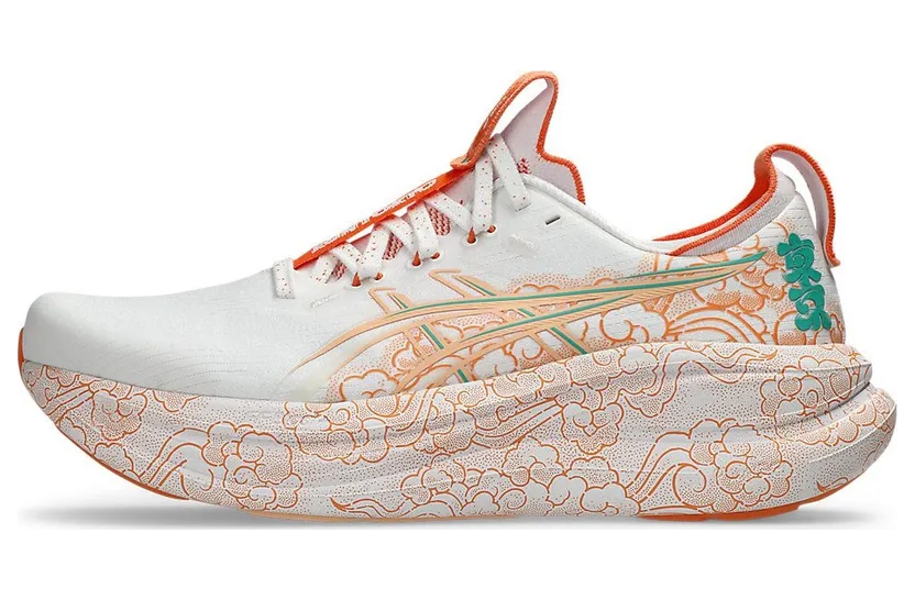 ASICS GEL-NIMBUS 28 TOKYO “White / Apricot Crush” (1013A207-100)