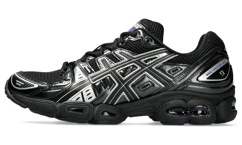 Asics Gel-Nimbus 9 Black / Pure Silver (1201A424-005)
