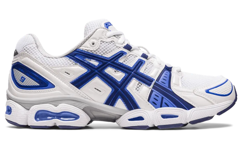 Asics Gel-Nimbus 9 White / Indigo Blue (1201A424-103)