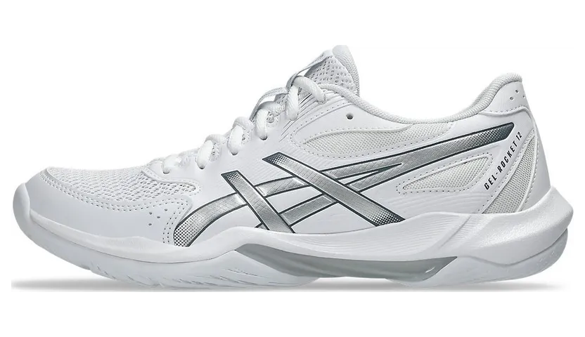 ASICS GEL-ROCKET 12 “White / Pure Silver” (1072A119-101)