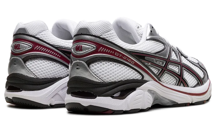 Asics GT-2160 “White Oxblood”: frisches Weiß mit blutrotem Biss (2)