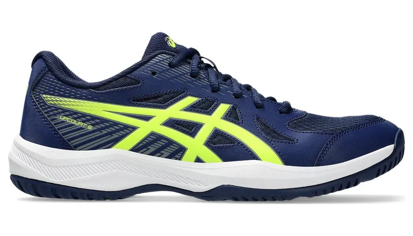 ASICS Upcourt 6 Blue Expanse Safety Yellow (1071A104-400)