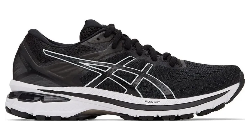Asics White and Pink GT-2000 9 Sneakers (1012A859)