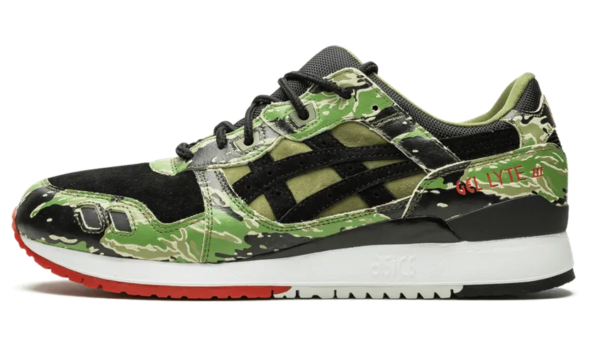 Asics x Atmos Gel-Lyte III GL 3 ‘Green Tiger Camo’ (2017) (HK724-8890)