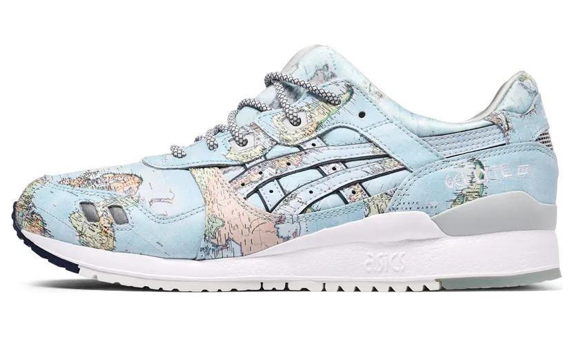 Asics x atmos Gel-Lyte III GL 3 ‘World Map’ (2019) (1191A197-400)