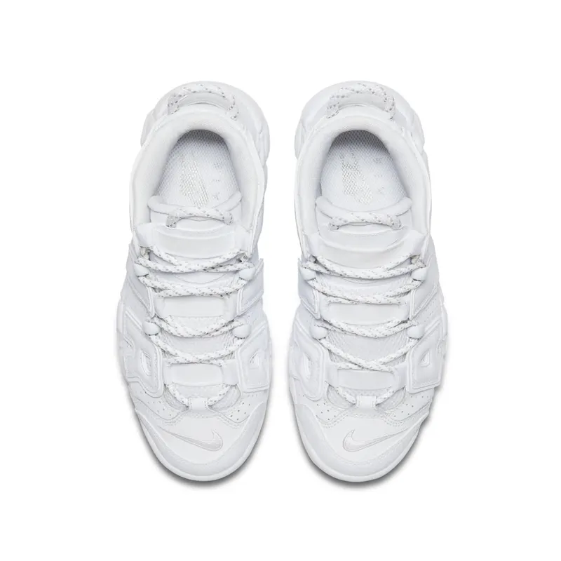 Nike Air More Uptempo Triple White (GS) White/White-White (415082-102)