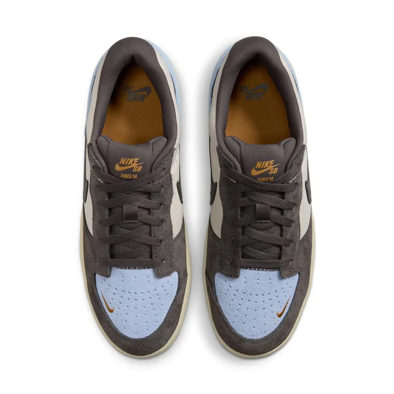 Nike SB Force 58 Light Orewood Brown Psychic Blue Flax Medium Ash (DV5477-102)