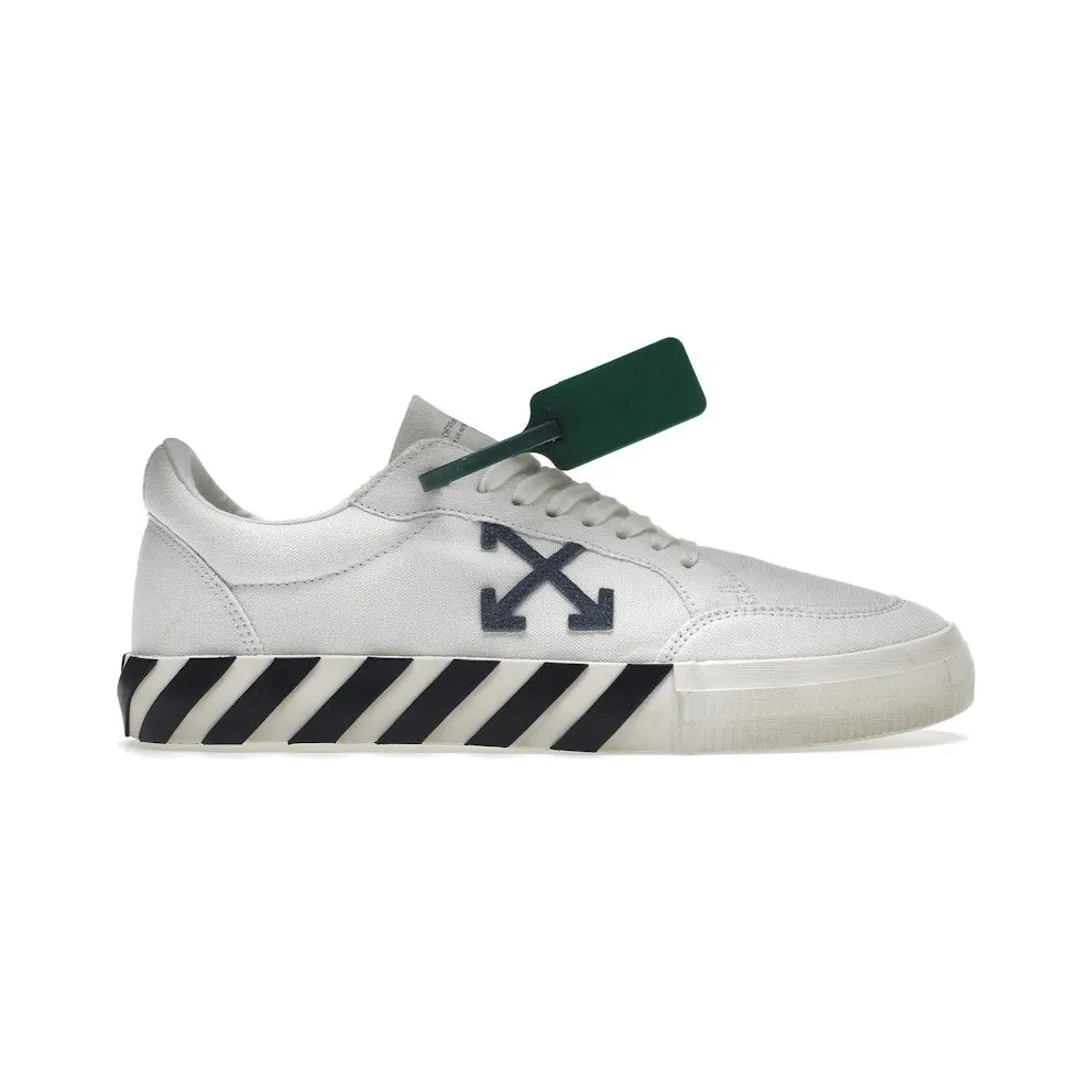 OFF-WHITE Vulc Low Cotton White Blue Grey (OMIA085S22FAB0010145)