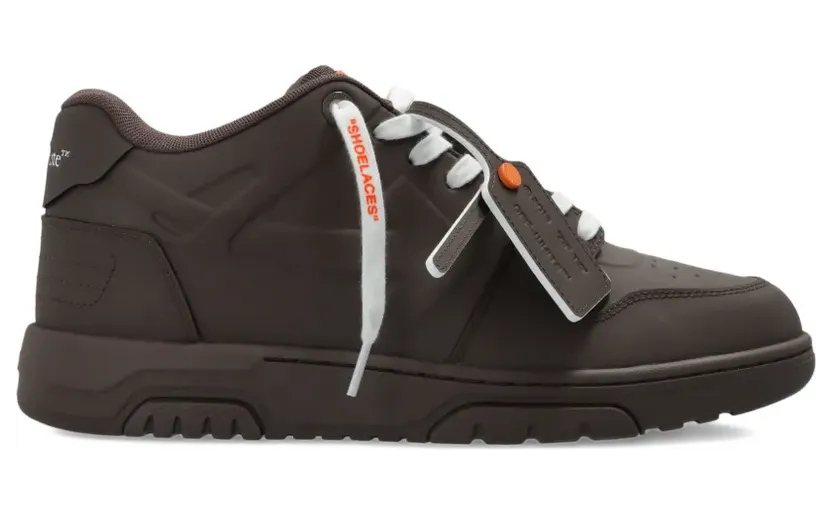 Off-White Out Of Office “Brown” (OMIA189S26MAT0016G20)