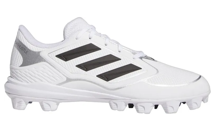 adidas Purehustle 3 MD Cloud White Core Black Silver Metallic (IG7139)