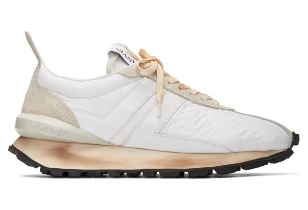 Lanvin White Bumper Sneakers (FM-SKBRUN-NYLO-P20)