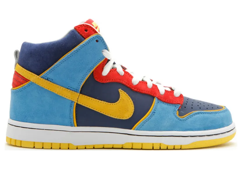 Nike Dunk High Pro SB ‘Mr. Pacman’ Blue Frost/Midwest Gold (305050-471)