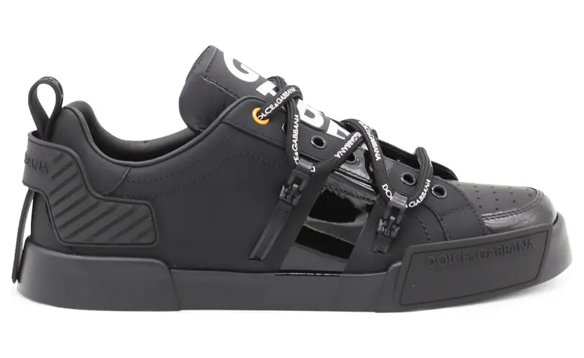Dolce & Gabbana Portofino sneakers – Zwart (CS2328AJ986)