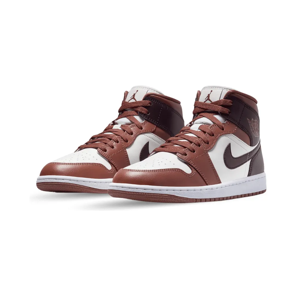Nike Air Jordan 1 Mid Sail Jade Smoke (W) (BQ6472-200)