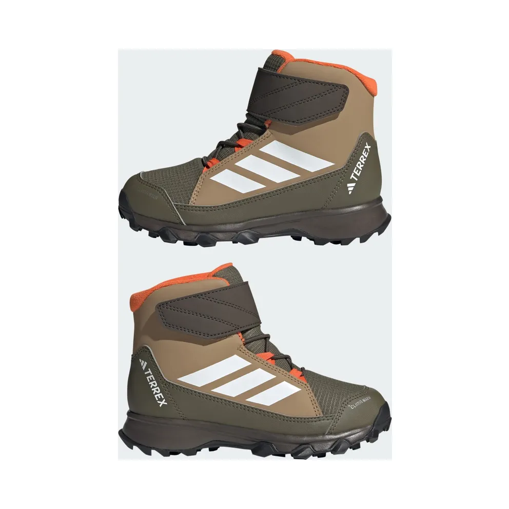 adidas Terrex Snow CF Climawarm Winter Cardboard White Semi Impact Orange (JR4189)