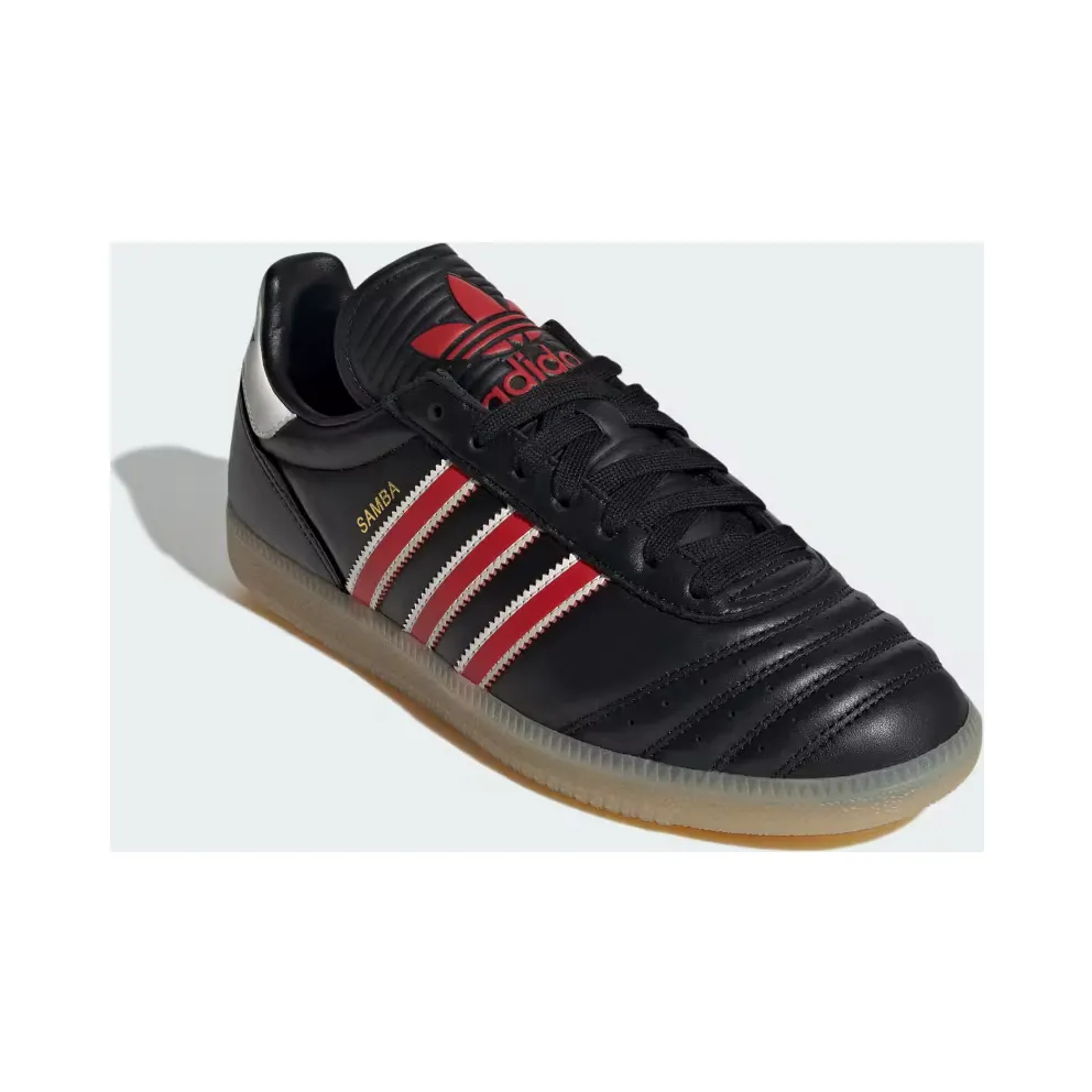 adidas Samba Jp “Core Black / Red / Gum” (IH4356)