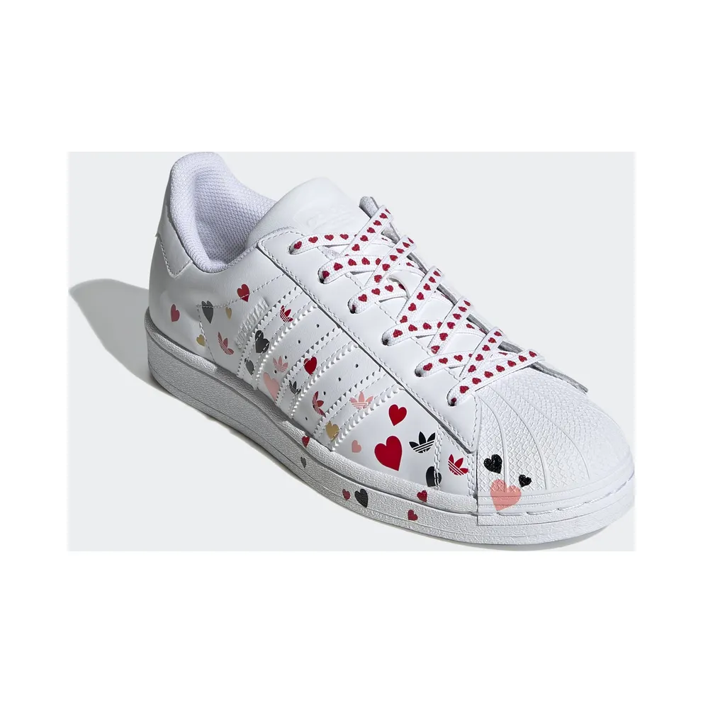 adidas Superstar Valentines Day 2020 (W) Cloud White/Core Black/Glory Pink (FV3289)