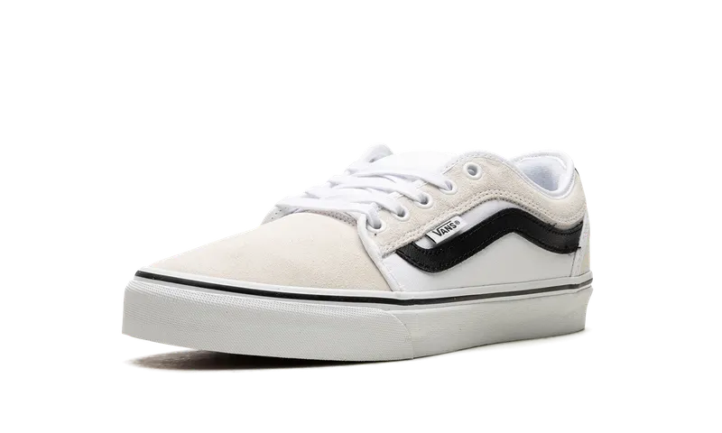 Vans Chukka Low Sidestripe “White/Black” (VN0A5KQZWBK)
