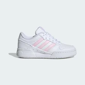 adidas Team Court 2.0 Str Shoes Kids “Cloud White / Clear Pink / Cloud White” (ID6632)