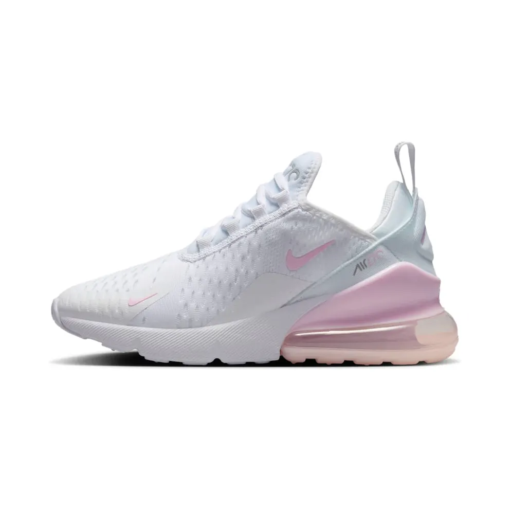 Nike Air Max 270 White Light Smoke Grey Pink Foam (943345-122)