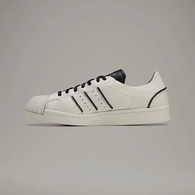 Adidas Y-3 Superstar Talc / Talc / Black (JS0576)