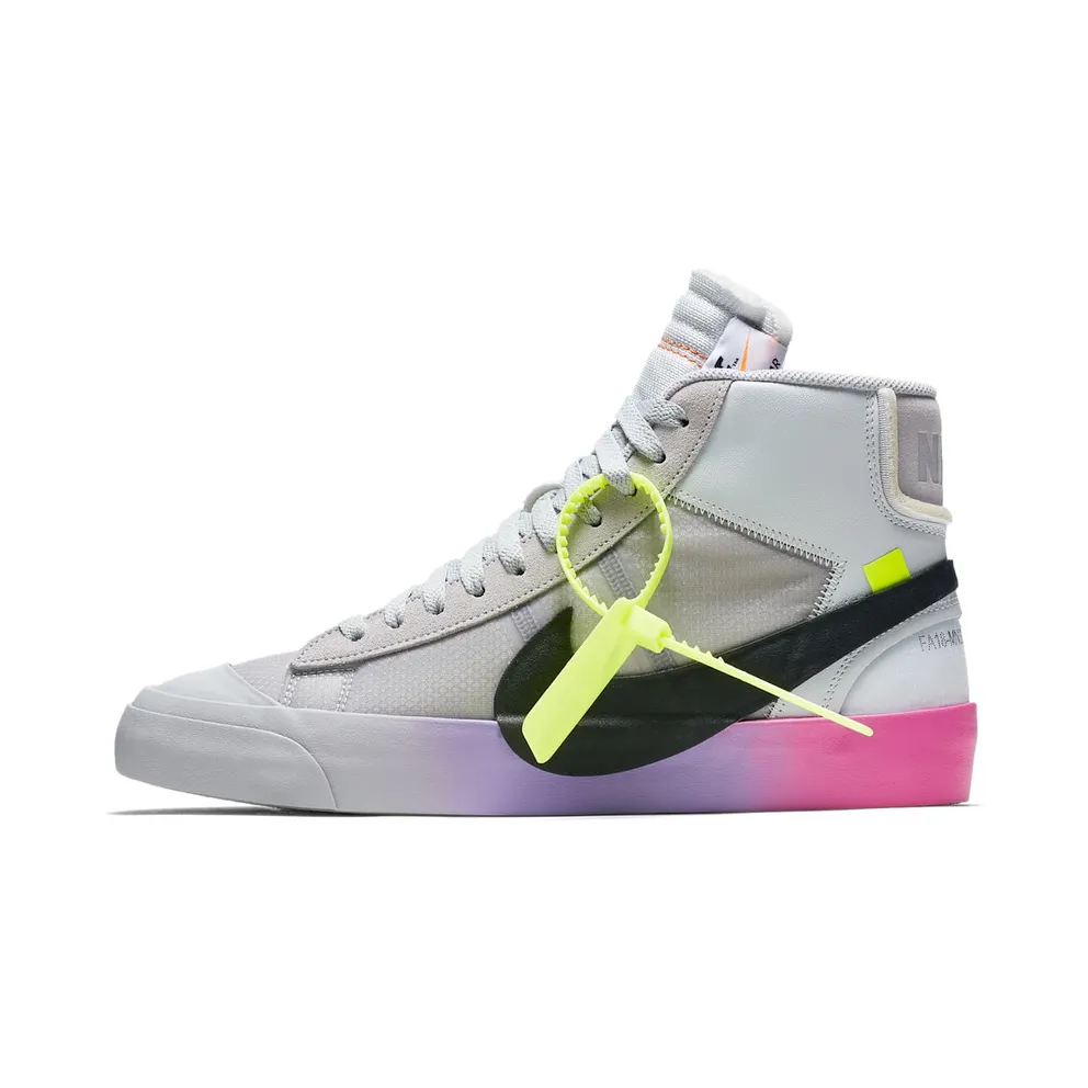 Nike x Off White Blazer Mid Serena Williams Wolf Grey ‘The Queen’ (2018) (AA3832-002)