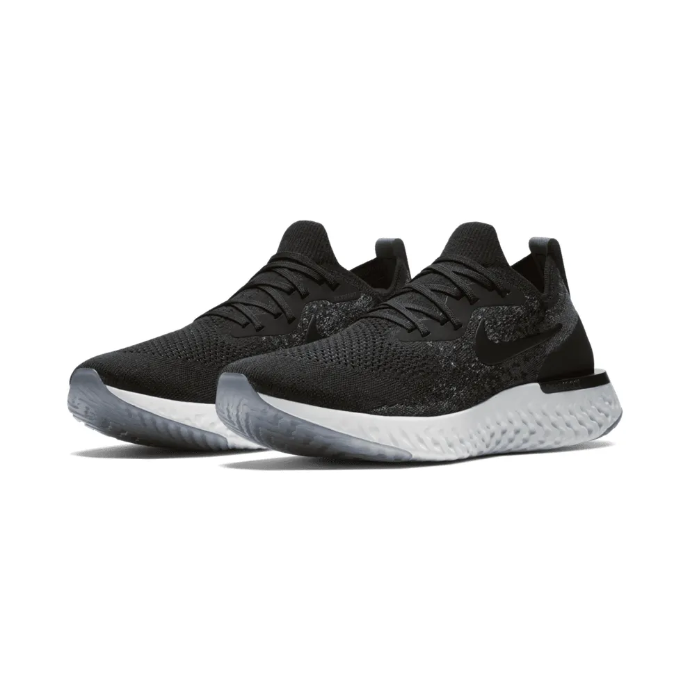 Nike Epic React Flyknit Black Dark Grey Black/Black-Dark Grey-Pure Platinum (AQ0067-001)