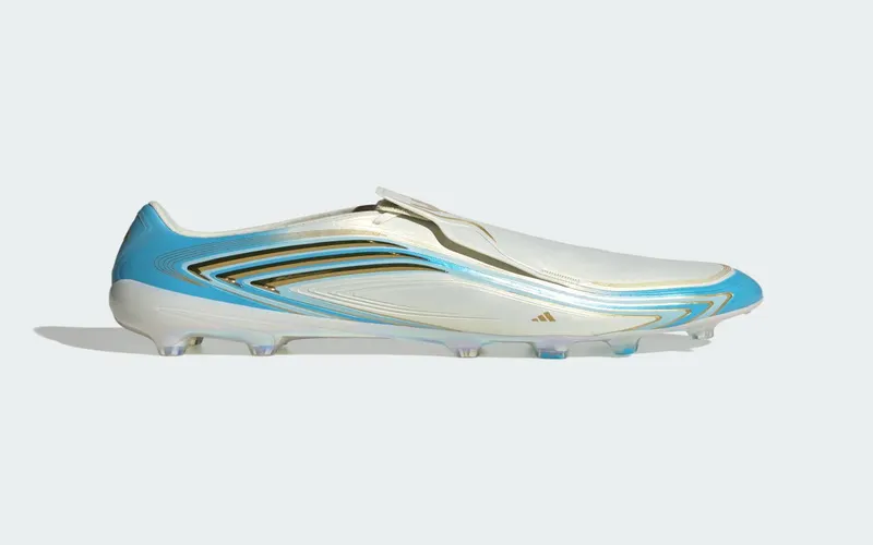 adidas F50 Elite Messi AG Ivory Semi Blue Burst Icy Blue (El Ultimo Tango – Last Tango) (KH8248)