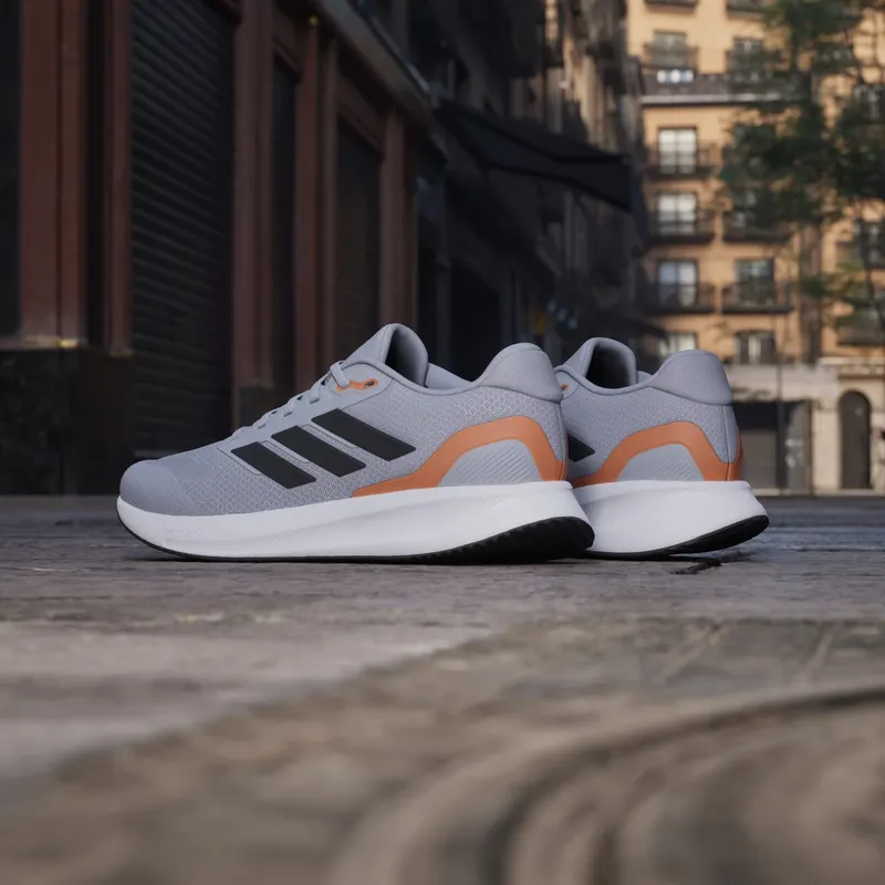 adidas Runfalcon 5 Halo Silver Black Dusky Orange (JQ6978)