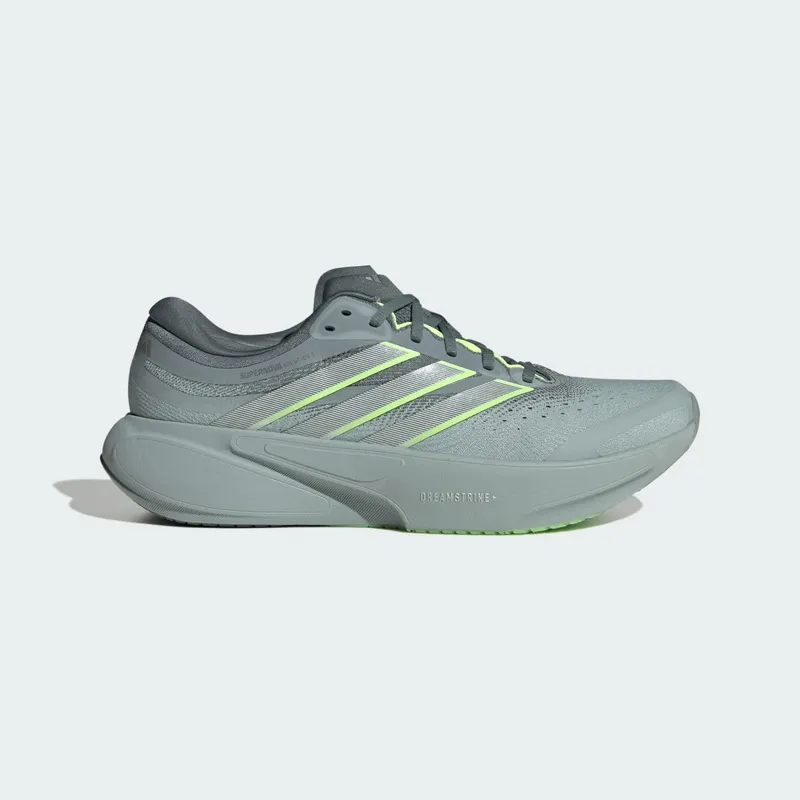 Adidas SUPERNOVA SOLUTION 3 Running Shoes Blue Oxide / Linen Green / Wonder Sage (KI3175)