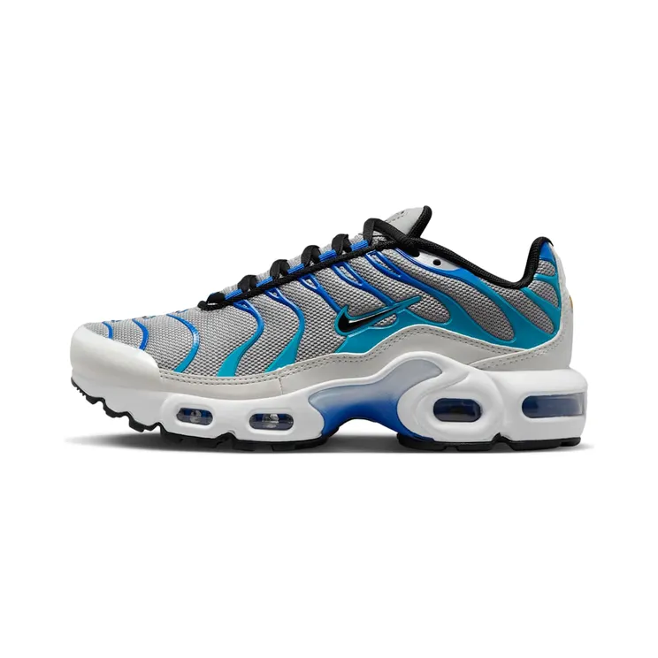Nike Air Max Plus “Light Smoke Grey / Blue Lightning / Racer Blue / Black” (CD0609-019)