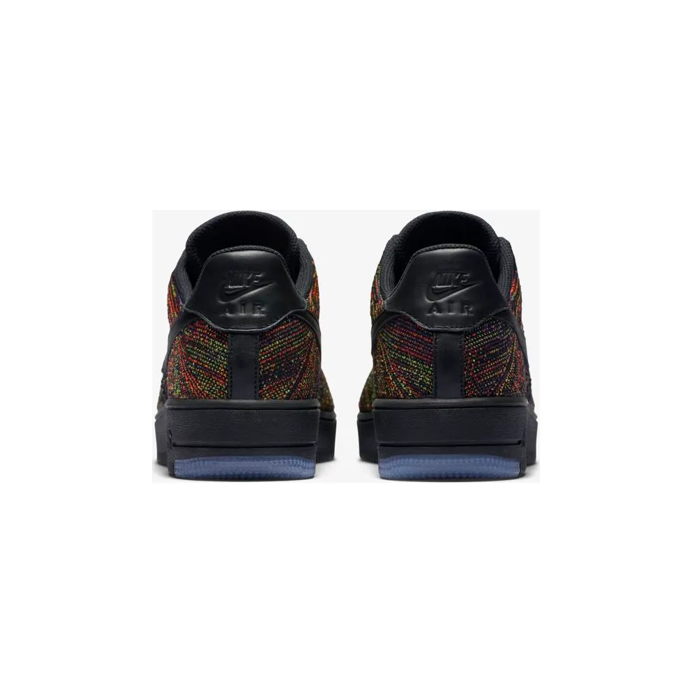 Nike Air Force 1 Low Flyknit Black Multi-Color Black/Multi-Color (817419-001)
