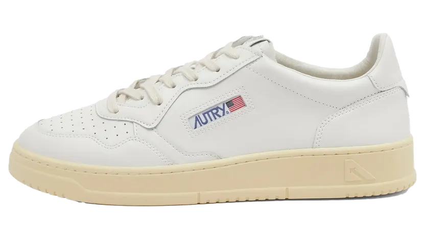 Autry Medalist Low Goat / Goat White (AULWGG04)