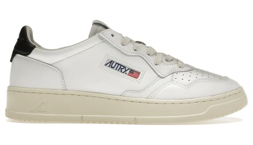 Autry Medalist Low White / Black (AULMLL22)