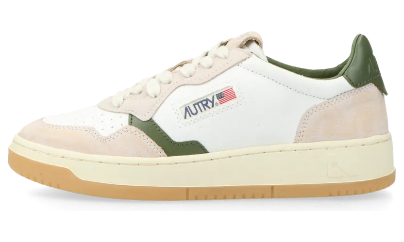 Autry Medalist Low White / Cyprs (AULMDS06)