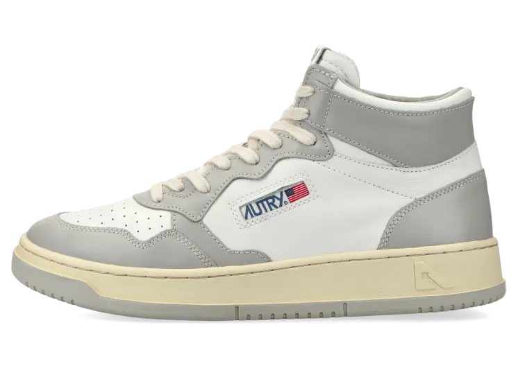 Autry Medalist Mid White / Vapor (AUMWWB10)