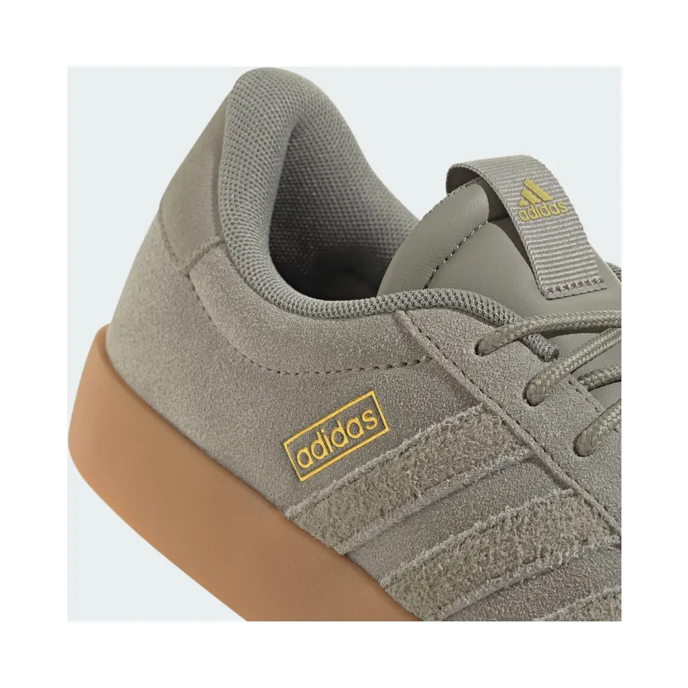 adidas VL Court 3.0 Silver Pebble Gold Metallic (JR8607)