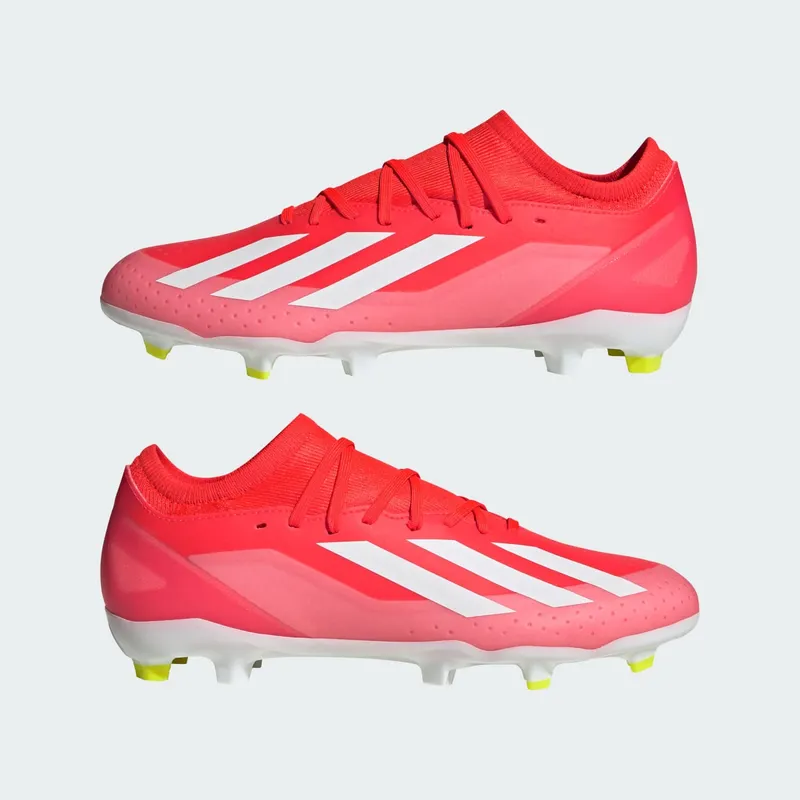 adidas Crazyfast League FG Solar Red Cloud White Team Solar Yellow (IE2377)