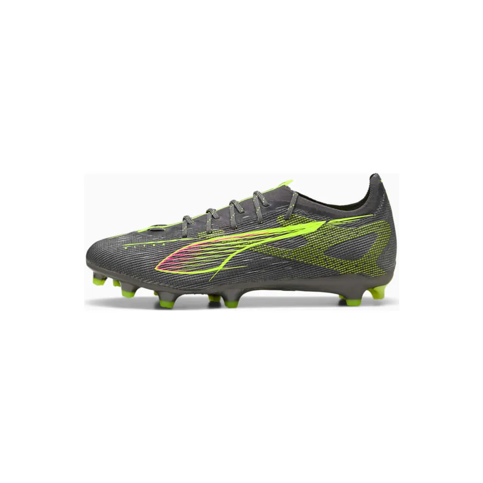 Puma Ultra 5 Pro FG/AG Matte Aged Silver Yellow Alert Sun Struck (108161-03)