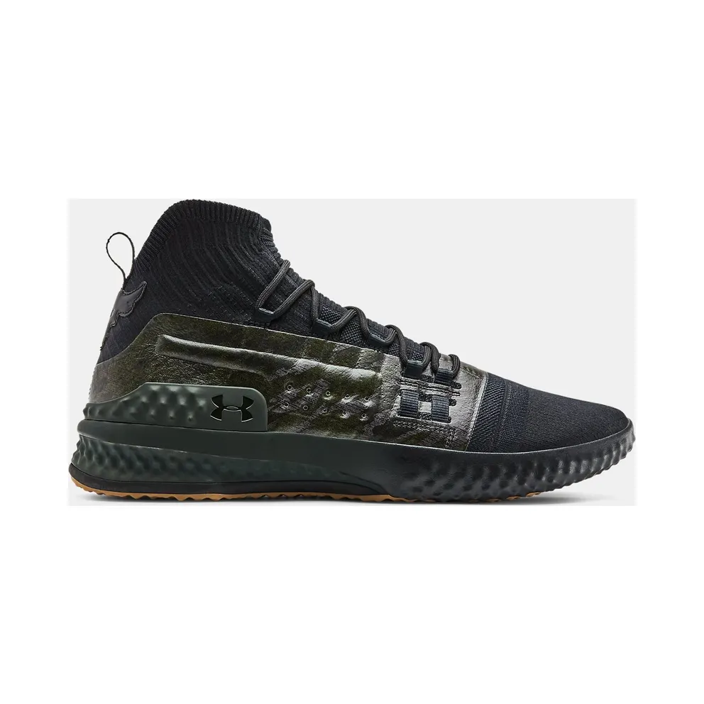 Under Armour Project Rock 1 Black Green Black/Green (3020788-002)