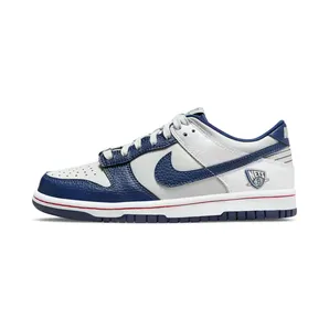Nike Dunk Low Brooklyn Nets (GS) “Grey Fog / White / Blue Void” (DO6288-001)