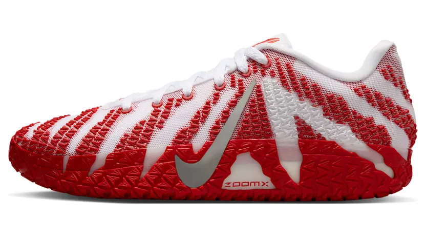 Nike Ja 3 – “White / University Red / Metallic Silver” (IV4426-105)