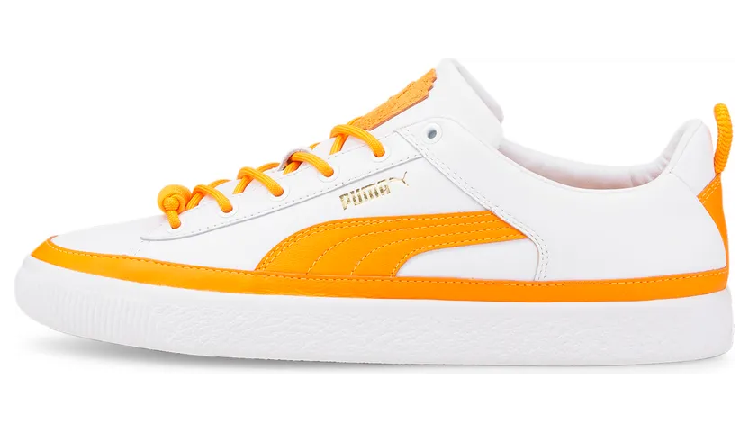 Puma x PRONOUNCE Basket Vintage Oranje/Wit (381255-01)