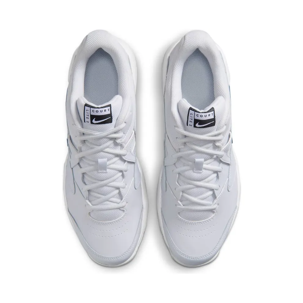 NikeCourt Lite 2 Hardcourt Grey “Pure Platinum / White / Obsidian” (AR8836-007)