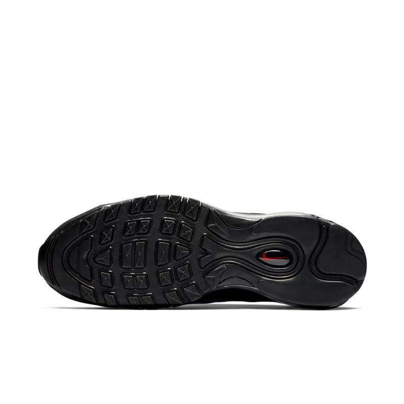 Nike Air Max 98 Black Amarillo University Red (2019) (CD1537-001)