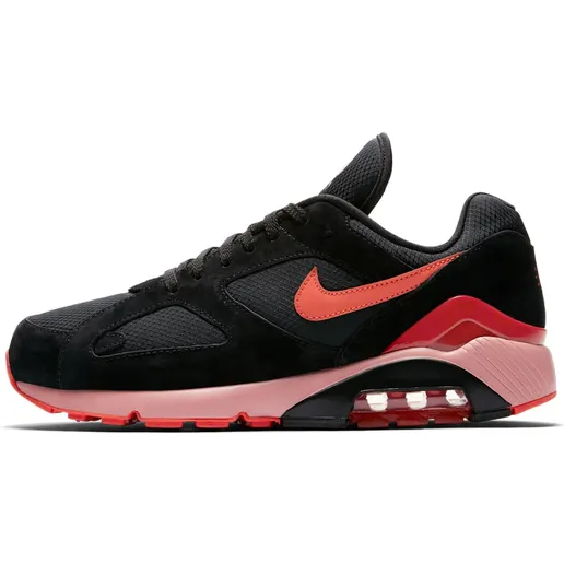 Nike Air Max 180 Fire “Black / University Red / Rust Pink / Team Orange” (AV3734-001)