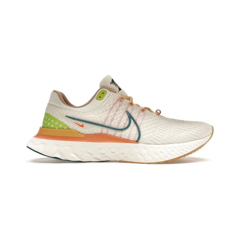 Nike React Infinity Run 3 Flyknit Sun Club Sail Hot Curry (DV1744-141)