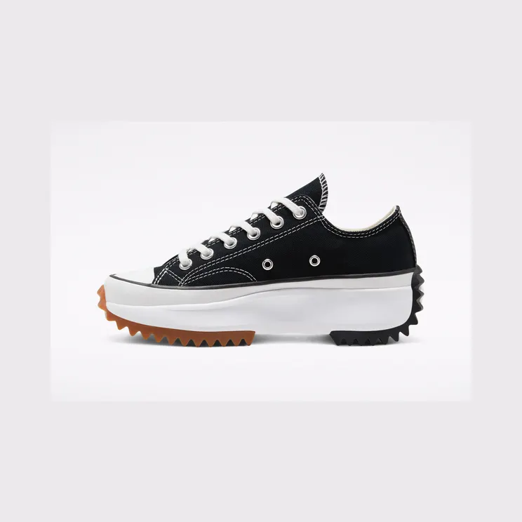 Converse Run Star Hike Low “Black / White / Gum” (168816C)