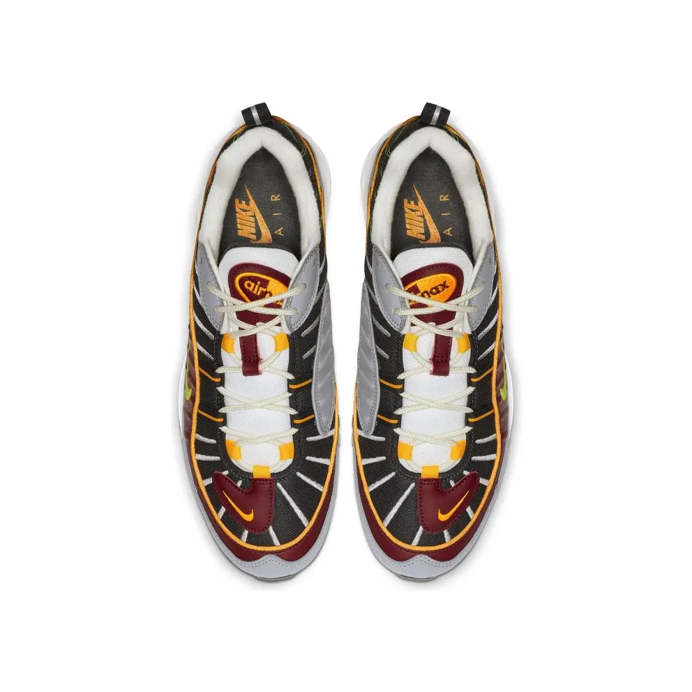 Nike Air Max 98 Team Red Green Strike Team Red/Green Strike-Wolf Grey-Summit White-Anthracite-Laser Orange (640744-603)